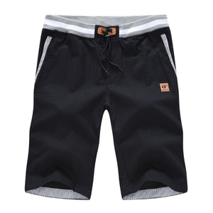 Casual Shorts Soft Sweatpants men's Breathable Clothing Twill Pants Elastic Summer Clothes Drawstring