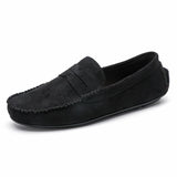 Men Handmade Loafers Casual Shoes Sneakers Driving Walking Casual Loafers Male Sneakers Mart Lion Black 39 