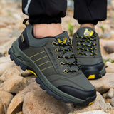 Padded Outdoor Men's Sneakers Breathable Trail Running Shoes Trekking Hiking Male Sports Shoes Tactical Men's Mart Lion   