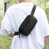 Men's Bag Casual Waist Bag Male Leisure Chest Bags Trendy Shoulder Chest Phone Purse Fanny Pack Mart Lion   