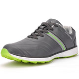 Men's Waterproof Golf Shoes Professional Lightweight Golfer Footwear Outdoor Golfing Sport Trainers Athletic Sneakers Mart Lion gray 516 6.5 