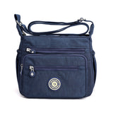 Handbags Nylon Women Single Shoulder Shell Bags Ladies Crossbody Bags Designer Travel Shopper Bags sac a main femme Mart Lion Sapphire Blue  