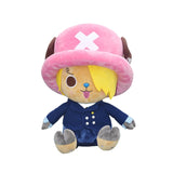 14-25cm One Piece Plush Toys Anime Figure Luffy Chopper Ace Law Cute Doll Cartoon Stuffed Keychain Pendants Kids Xmas Mart Lion   