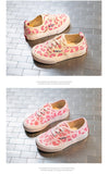 Girls Canvas Shoes Leopard Print Pink Summer Children Pedal Shoes Net Red Tide Mart Lion   