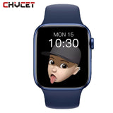 IWO Smart Watch Men's Women Bluetooth Call Sports Smartwatch X8max Heart Rate Sleep Monitor Fitness Tracker For Huawei Iphone Mart Lion Blue China 