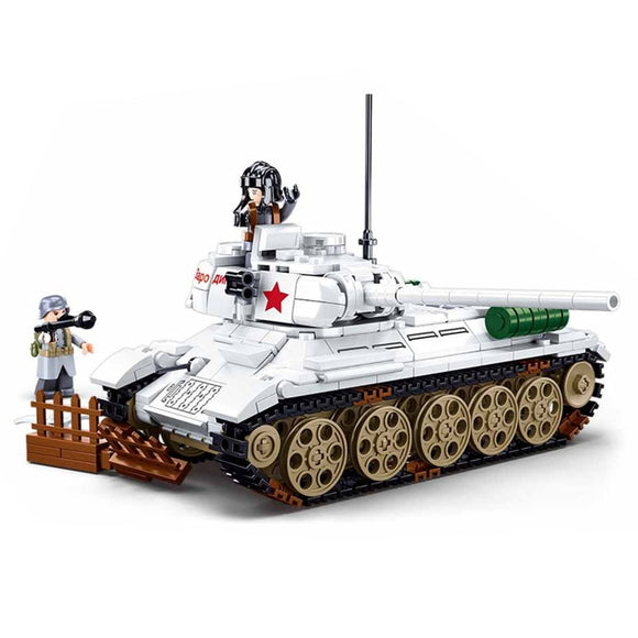  Military ww2 Cannon Assault Armored Vehicle Battle Tank Car Truck Army Weapon Building Blocks Sets  Model King Kids Toys Gift Mart Lion - Mart Lion