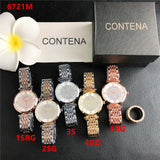 Ladies Quartz Women Watches Rhinestone Female Wristwatch Bracelet  Dress Watch Clock Reloj Mujer Mart Lion   