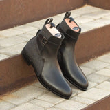 Ankle Boots Men's Shoes Zipper Leather Casual Mart Lion   