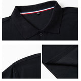 Men's Polo Shirt Clothing Summer Short Sleeve Summer Shirt Black White Cotton Polo Shirts Mart Lion   