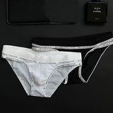  Men's Underwear Gay Cuecas Masculinas Mesh Breathable Ropa Interior Hombre Letter Underpants Swimming Trunks Mart Lion - Mart Lion