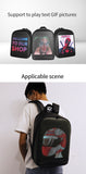 Smart Led Mesh Pix Backpack LED Advertising Light Waterproof WiFi Version Backpack Outdoor Climb Bag Walking Billboard Bags Mart Lion   
