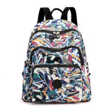Travel Nylon Women Backpack Casual Waterproof Youth Lady School Bag Female Daypack Shoulder Bags Rucksack Mochilas Mart Lion style 2 E  