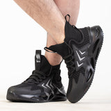 Anti-Smashing Anti-Piercing Gang Safety Boots Men's Breathable Protective Functional Work