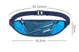 W8102 Lightweight Slim Running Waist Bag Belt Hydration Fanny Pack For Jogging Fitness Gym Hiking Mart Lion   