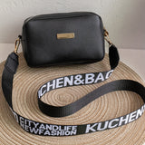 Women Luxury Handbags Embroidered Bag Female Leisure Shoulder Messenger  Mobile Phone Bag Mart Lion 410-Black rectangle  