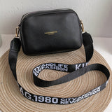 Women Luxury Handbags Embroidered Bag Female Leisure Shoulder Messenger  Mobile Phone Bag Mart Lion 410-Black-letter  