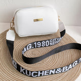 Women Luxury Handbags Embroidered Bag Female Leisure Shoulder Messenger  Mobile Phone Bag Mart Lion 410-white rectangle  
