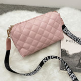 Women Luxury Handbags Embroidered Bag Female Leisure Shoulder Messenger  Mobile Phone Bag Mart Lion 247-Pink-Lingge  