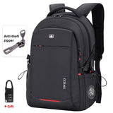 ravel 16 17.3 inch Laptop swiss Backpack USB Charging Anti-Theft Luggage Daypack for Men's Women College School Bag Mart Lion   